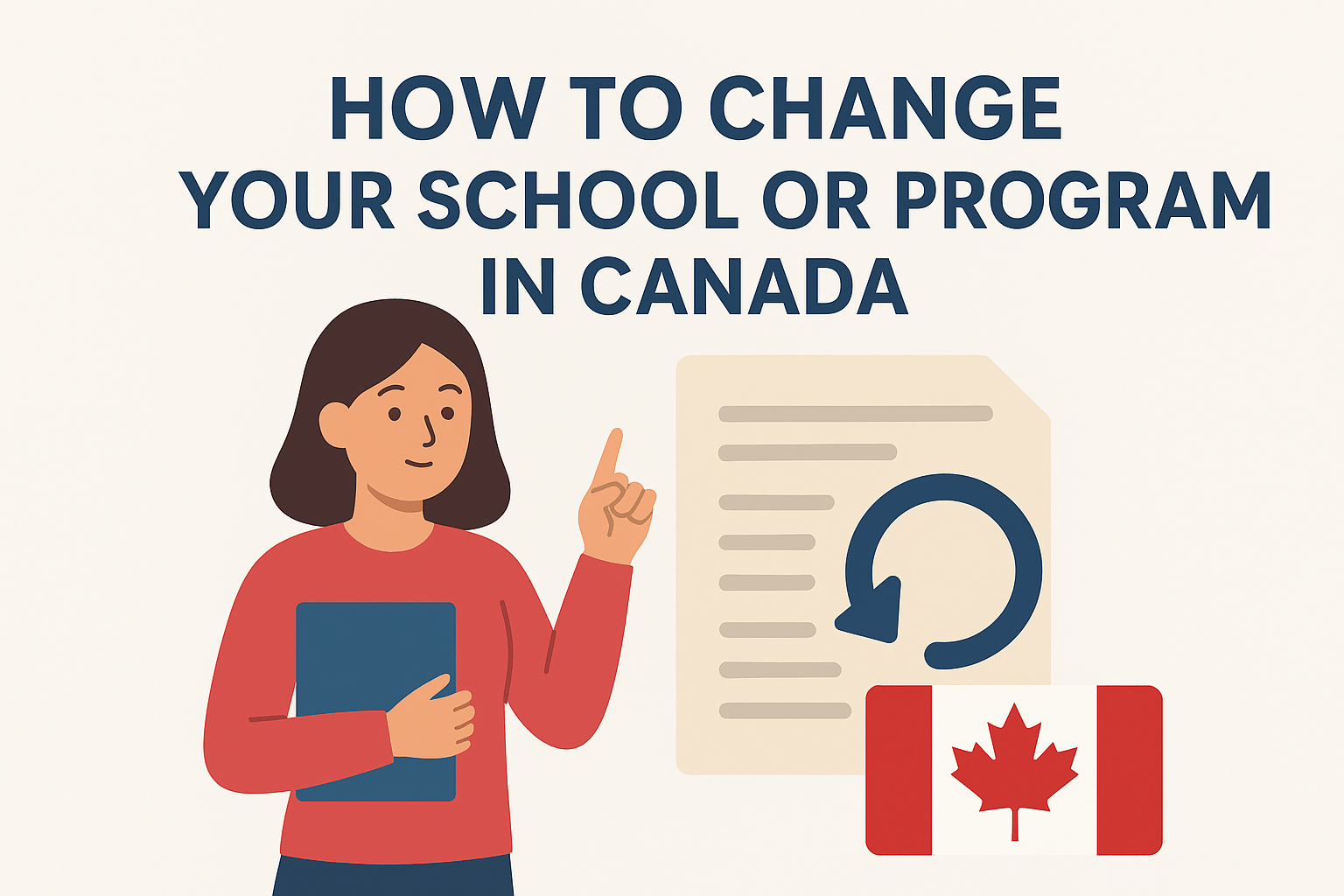 How to Change Your School or Program in Canada