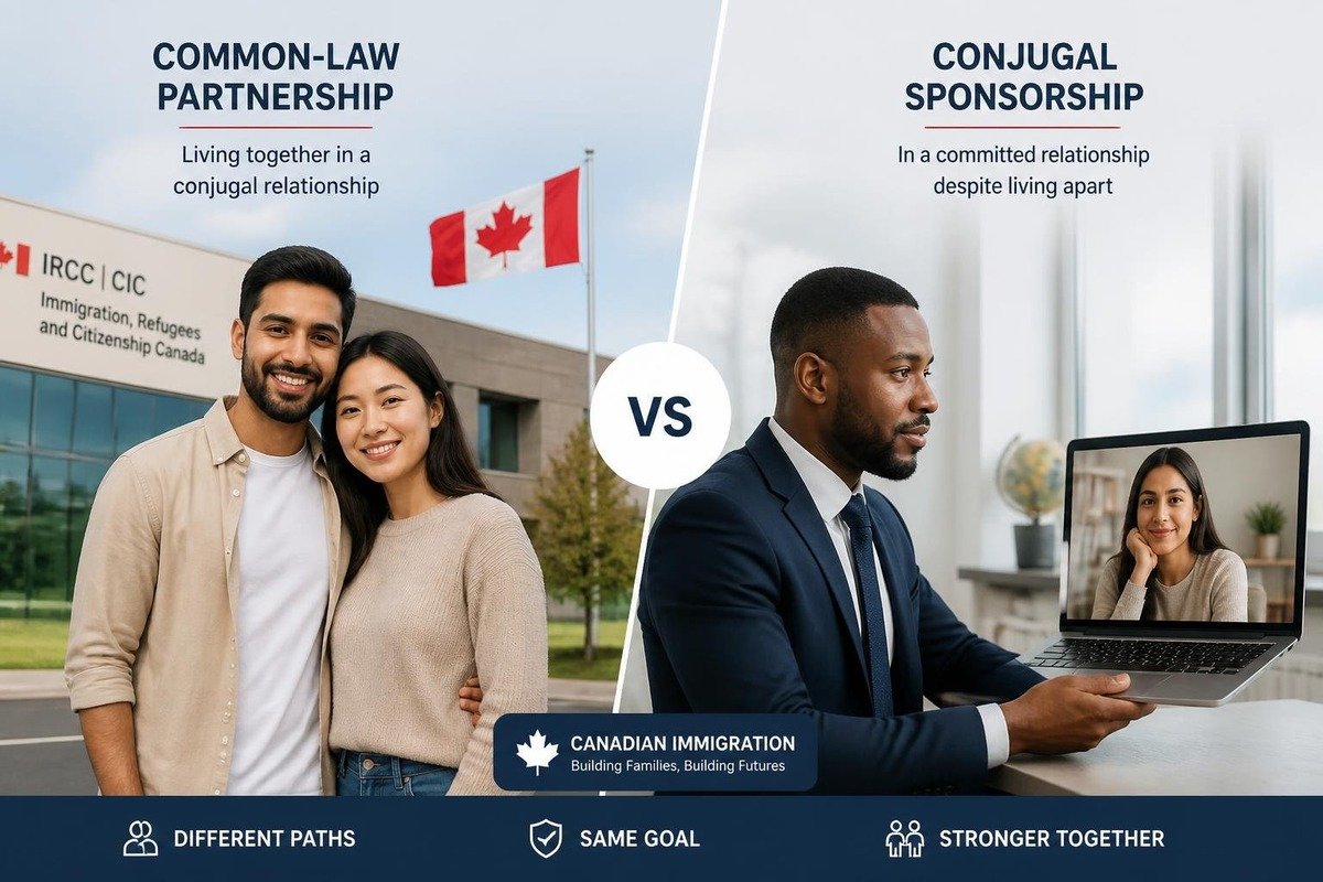 Common-Law Partnership vs Conjugal Sponsorship: What Is the Difference for Canadian Immigration?