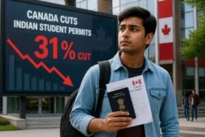 Canada Cuts Indian Student Permits by 31%