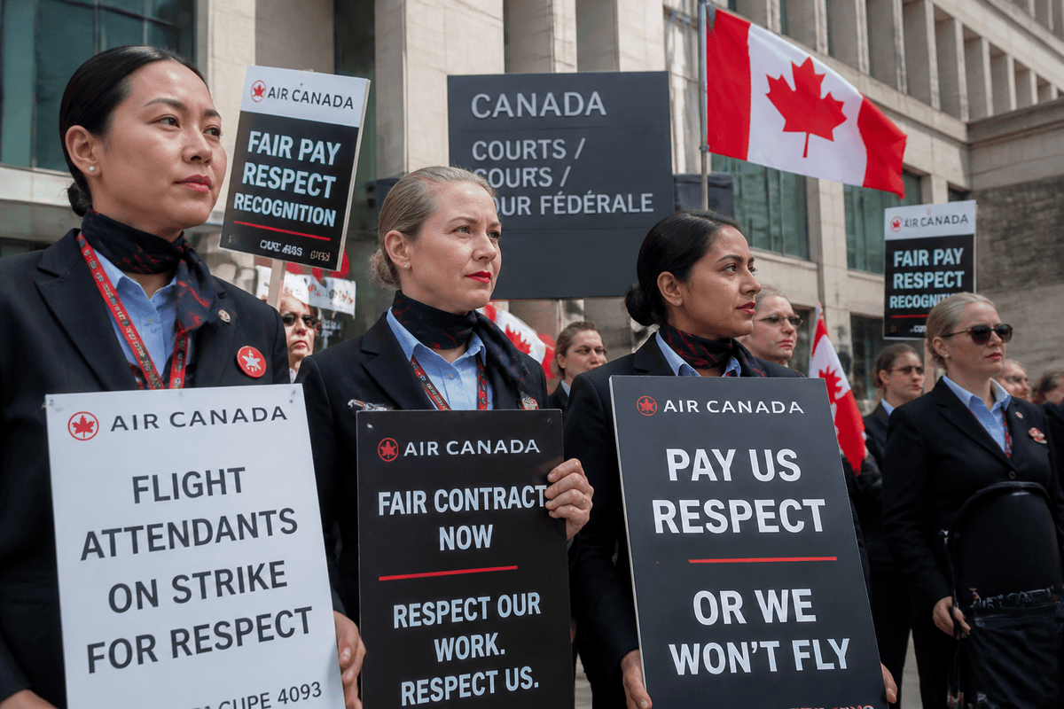 Air Canada Flight Attendant Strike