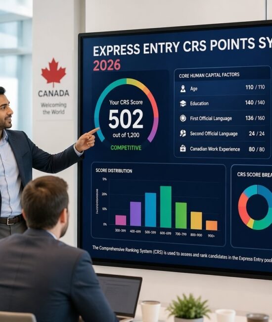 How the Express Entry CRS Points System Works in 2026