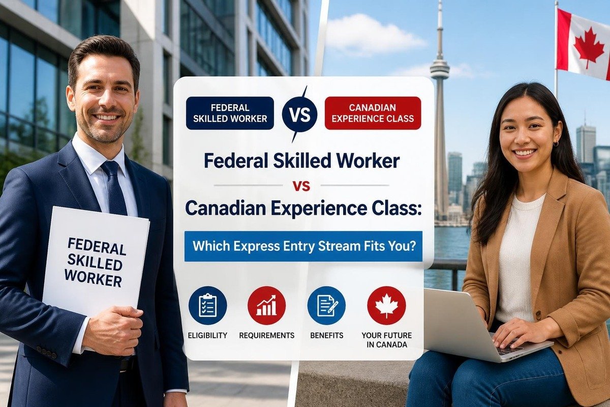 Federal Skilled Worker vs Canadian Experience Class