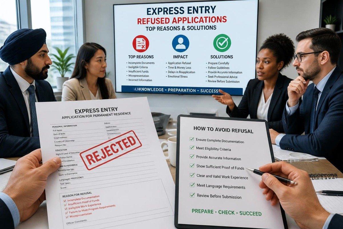 10 Reasons Express Entry Applications Get Refused