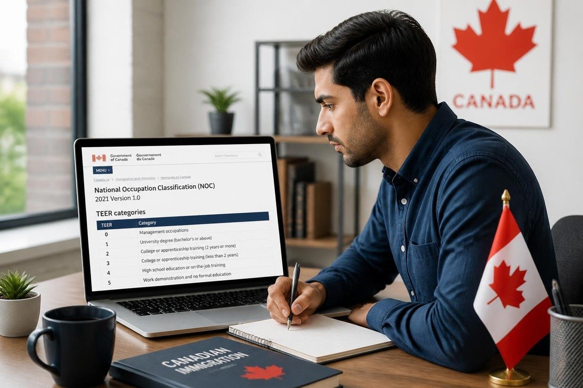 How to Find Your NOC TEER Code for Canadian Immigration