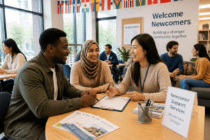 Helping Newcomers Thrive in a New Country